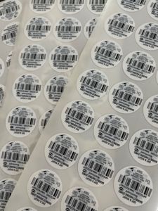 Customized gold foil labels, waterproof and oil-proof cosmetic stickers. - Product Image 6