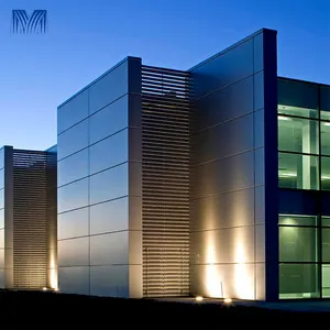 Cladding planks for curtain wall metal curved architectural aluminium price perforated panel outdoor modern build wall