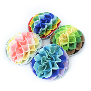 Alfombrilla olfativa para perros y gatos, comedero lento, juguete interactivo de rompecabezas para entrenamiento olfativo, alivio del estrés, juego de exploración nasal y forrajeo, almohadillas olfativas para mascotas - Product Image 3