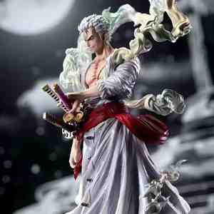 28ซม. ใหม่<span class=keywords><strong>0NE</strong></span> ชิ้นรูปปั้นหุ่นนิก้า Zoro รูปปั้นหุ่นตัวการ์ตูนอะนิเมะพีวีซีรูปปั้นตุ๊กตาคอลเลกชัน - Product Image 2