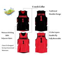 2526 Kaos Jersey Pria 100% Serat Bambu Bernapas Cepat Kering Menyerap Keringat Rompi Basket Cetak Digital Nama Tim Nomor