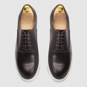 Zapatos Hechos a Mano de Primera Calidad, Zapatos de Hombre con Punta Redonda, Zapatos Blancos de Moda para Oficina, Venta al por Mayor, Fábrica <span class=keywords><strong>China</strong></span> - Product Image 5