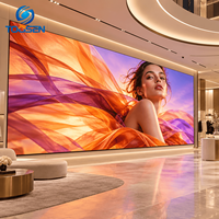 Écran LED COB personnalisé TOOSEN P1.25 P1.667 P1.9, 16:9 4K UHD, mur vidéo à pas fin sans soudure pour magasin de détail de luxe, Pro AV