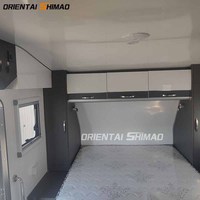 Camper Truck Expedition Nouveau Design Caravane Tout-Terrain Van 4x4 Camping-car pour le Camping et les Voyages à Vendre