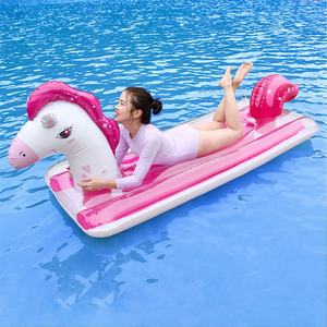 Disesuaikan PVC Kolam Renang Tiup Ruang <span class=keywords><strong>Air</strong></span> Mengambang <span class=keywords><strong>Unicorn</strong></span> Kolam Renang Mengambang Kasur Tiup Tempat Tidur Udara - Product Image 1