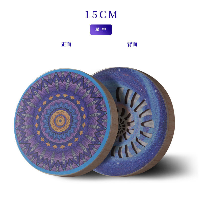 15cm[Front purple flower]