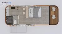 Maison préfabriquée modulaire intégrée en aluminium et EPS, avec chambre à coucher, bureau, bâtiment mobile