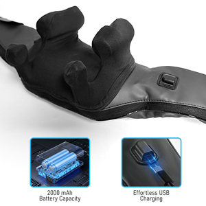 Portable Wireless 4D Electric Shiatsu Kneading Massage Simulated Human <strong>Hand</strong> Design For <strong>Pain</strong> Relief Neck Shoulder Massager - Product Image 2