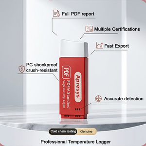 Enregistreur de données de température à usage unique Modèle D25/D50/D99 USB Créez <span class=keywords><strong>des</strong></span> fichiers <span class=keywords><strong>PDF</strong></span> sans aucune application supplémentaire requise - Product Image 3
