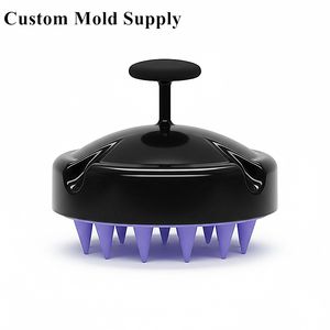 Cepillo de Silicona para Masaje del Cuero Cabelludo, para Uso Doméstico, para el Crecimiento del Cabello, Exfoliación y Eliminación de la Caspa - Product Image 2