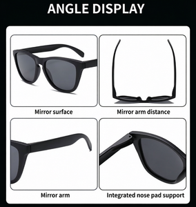 Gafas de Sol Polarizadas UV400 para PC con Logotipo Personalizado, Gafas Polarizadas Negras Mate Hechas en China - Product Image 6