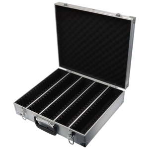 กล่องเก็บเหรียญอะลูมิเนียมพร้อมช่องใส่เหรียญ NGC ได้ 100 ชิ้น กล่องเก็บเหรียญ - Product Image 2