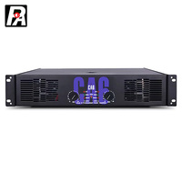 Amplificateur de puissance CA Series CA20 2*1300W 2000W, boîtier métallique, impédance 8 ohms, XLR stéréo, classe H, pour enceintes de scène extérieures