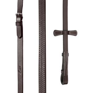 Brida ExionPro English Hunter con corona acolchada desmontable, de cuero, para entrenamiento, ajuste relajado - Product Image 6