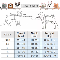 Fournitures pour Animaux de Compagnie en Gros Gilet Harnais Chiot et Chat Respirant et Réglable Accessoires Bouledogue Français Laisse et Harnais Ensemble de Harnais pour Chien