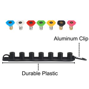 Boquilla de Pulverización de Alta Presión SL, Conexión Rápida de 1/4, Patrón de Pulverización Ajustable, Cabezal de Pistola de Agua de Acero Inoxidable para Lavado de Autos - Product Image 5