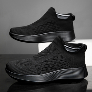 أحذية رياضية رجالية قابلة للتنفس سهلة الارتداء للجري والمشي، أحذية نسائية بنعل سميك من مادة EVA خفيفة الوزن ومريحة للارتداء اليومي - Product Image 3