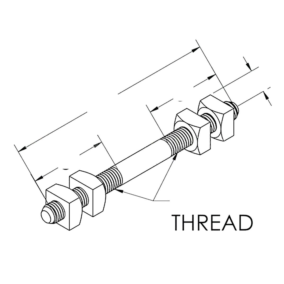 LOMUG 2 Pernos En U M10 De 80x150 Mm + 4 Contrapalcas: Abrazaderas Acero Inoxidable Para Tuberías, Fijación De Cajas De Techo Y Cargas Pesadas