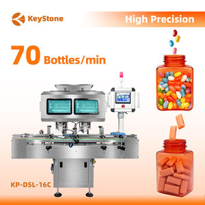High Capacity Multi Channel Fully Auto Bottling Vibration Tablet Capsule Counter - Product Image 1