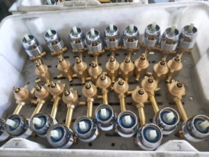 <span class=keywords><strong>Miscelatore</strong></span> Cromato a 3 Vie in Ottone 12 Litri/Min Rubinetteria Sanitaria per Vasca e Doccia - Product Image 3