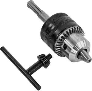<span class=keywords><strong>Mandrin</strong></span> auto-centrant en acier à 3 mâchoires 1,5~13 mm pour perceuse à <span class=keywords><strong>percussion</strong></span> électrique/pneumatique à changement rapide - Product Image 1
