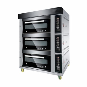 Horno Industrial a Gas <span class=keywords><strong>para</strong></span> <span class=keywords><strong>Pan</strong></span>, Tostador de Galletas, Horno <span class=keywords><strong>para</strong></span> Hornear, Horno Eléctrico de Aire Circulante - Product Image 6