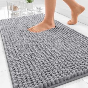 Alfombra de baño súper absorbente y suave, alfombra antideslizante de secado rápido, alfombra lavable a máquina para uso en el hogar y el dormitorio. - Product Image 5