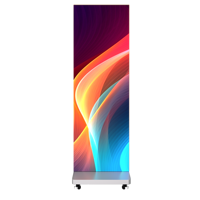 Afficheur LED pliable Lecede P1.86, affichage numérique en cascade multi-écrans, raccordement sans soudure