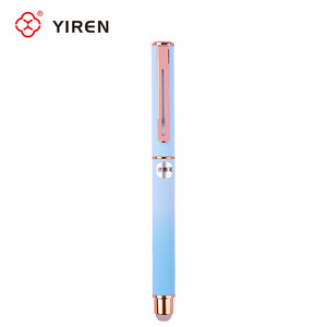 Yiren Gradiënt Kleur Uitwisbare Pennen Schattige Stationaire Rubber Afwerking Comfortabele Grip Oem Vulpen - Product Image 5