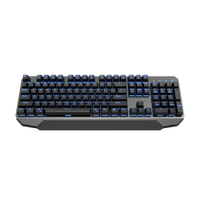 Clavier de jeu mécanique filaire RGB 104 touches Teclado Gamer USB pleine taille anti-ghosting pour PC portable et ordinateur de bureau