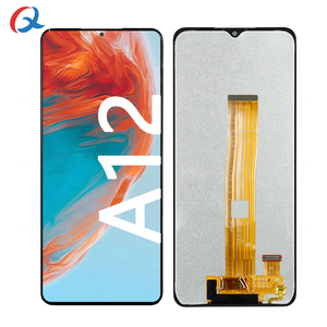 Ecran pantalla untuk samsung galaxy a12, lcd asli sm a12 layar pengganti ponsel lcd untuk Samsung Galaxy A12 display