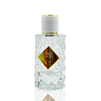 Botella vacía de cristal para Perfume, Spray de niebla fina, en relieve, de lujo, venta al por mayor de fábrica