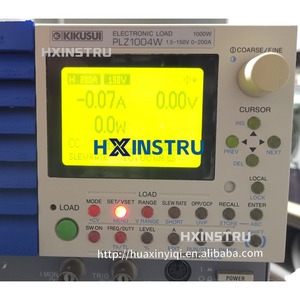 Kikusui PLZ1004W 1.5-150V, 0-200A, 1000W <b>Electronic</b> Load hx - Product Image 1