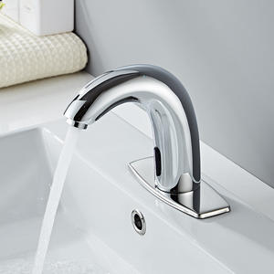 Grifo con sensor Goodwill Insurance Sense, monomando, de montaje en encimera, con válvula de cerámica, diseño minimalista, infrarrojo inteligente - Product Image 2