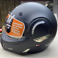 Casques de moto B707 2024 Nouveauté Casques de moto à visière relevable pour la course et la conduite Casques de moto en ABS à visière relevable