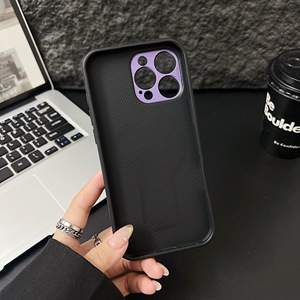 Étui de téléphone magnétique Saiboro TPU+PC au design sportif pour 14/15/16/17 Pro/Pro Max, coque de téléphone <span class=keywords><strong>orange</strong></span> antichoc - Product Image 5