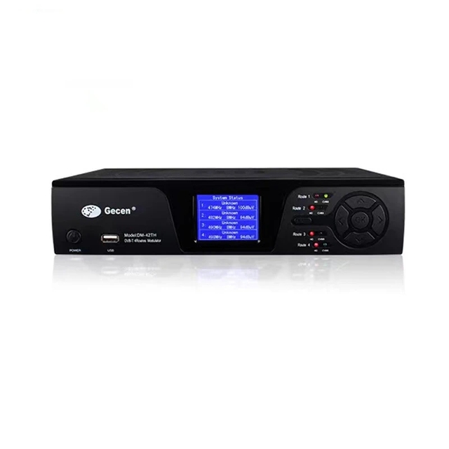RF Catv System Digital HD to DVB-T Digital Signal DVB-T Modulator for 4CH