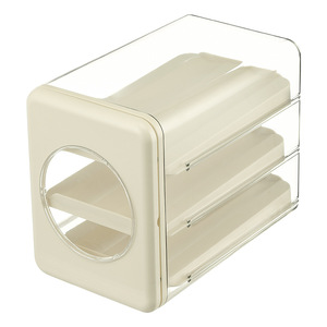 Egg Storage Box Stackable Refrigerator Rack With Flip Top Lid For Kitchen Use - Product Image 5