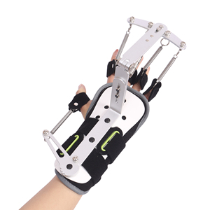 Mediacl déclencheur lisseur corectorer moyen pouce doux exercice doigt main rééducation ovale attelle métal doigt - Product Image 6