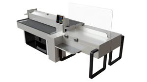 High Quality Fashionable Appearance High Definition Screen Automatic Moving Belt Self Checkout <b>Counter</b> - Product Image 3