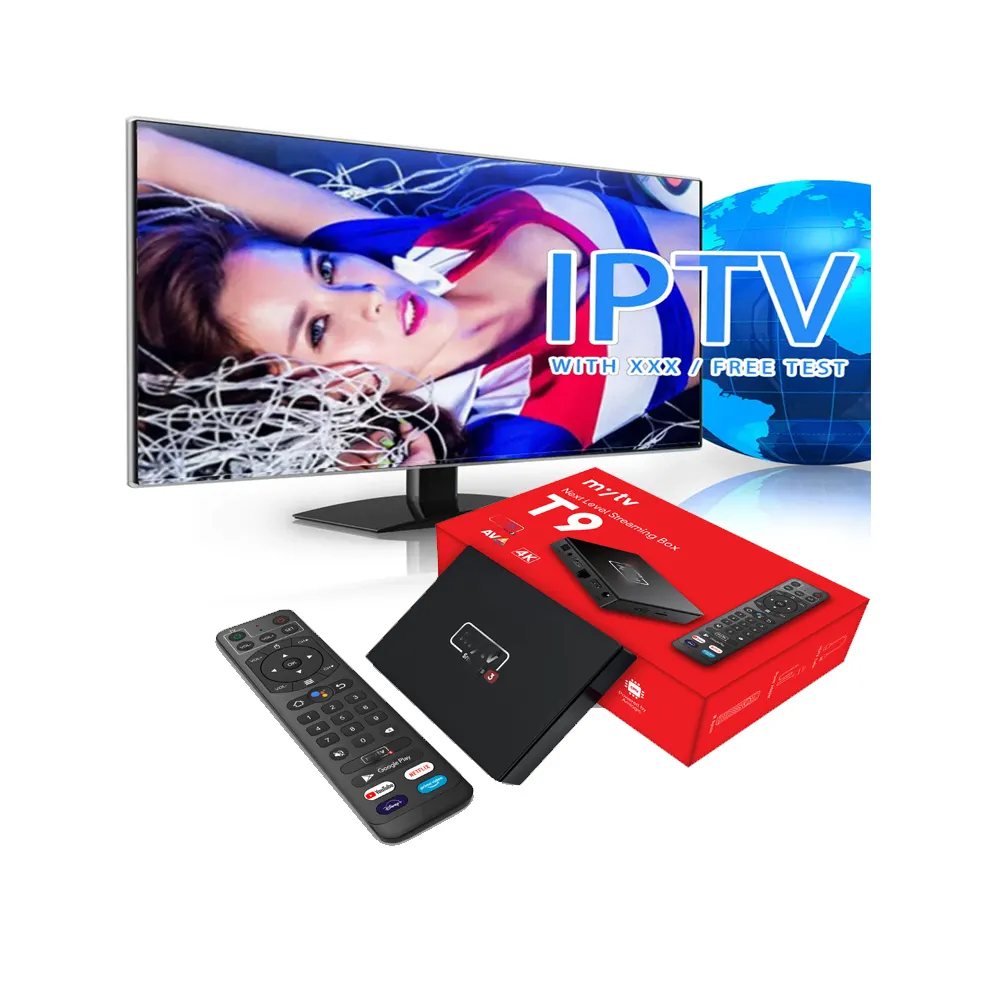 हॉट TREX 4K मजबूत IPTV बॉक्स T9 मिडिलवेयर टीवी प्लेयर के साथ 4GB 32GB एंड्रॉइड 11 सपोर्ट टीवी सब्सक्रिप्शन 12 महीने मुफ्त