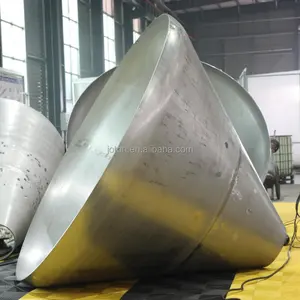 중국 제조 맞춤형 탄소강 콘 헤드 탱크 콘 하단 헤드