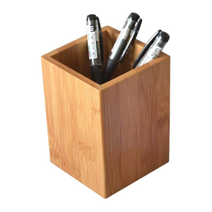 Good Wood Pen Pencil Holder Good Quality Bamboo Wood Desk Pen Pencil Stand Wood Pen Pencil Desk Organizer Wood Pen Holder