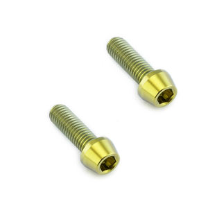 Pernos de titanio M8 personalizados OEM | Cabezal de casquillo de enchufe | Múltiples longitudes para las industrias marinas, químicas y robóticas - Product Image 1