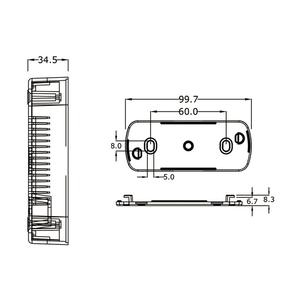 Veinasa-IAQS007Z PM2.5ตรวจจับอุณหภูมิความชื้นอากาศ CO2 O2 Veinasa-IAQS007Z ตรวจสอบสิ่งแวดล้อมหลายพารามิเตอร์ - Product Image 5