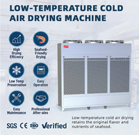 Máquina de Secado Comercial a Baja Temperatura para Mariscos, Pescado, Carne, Frutas y Verduras, Secador Industrial de Acero Inoxidable con Bomba de Calor Lingde