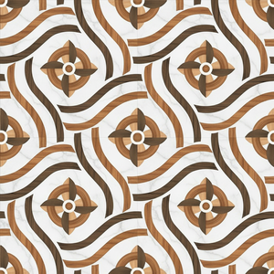 400x400mm sculpture numérique émaillé marbre aspect bois dalle carreaux de mur corps complet carreaux de sol en porcelaine pour application intérieure - Product Image 1