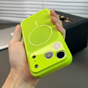 เคสโทรศัพท์แบบสัมผัสนุ่ม ระบายความร้อนได้ดี แม่เหล็กยึดติด พร้อมฟิล์มเลนส์เปลี่ยนเร็ว สำหรับ iPhone 17 /18 Pro Max - Product Image 2