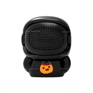 Sản phẩm thiết kế mới 2025 Bluetooth mini Loa thiết kế robot loa mặt thay đổi Robot với màu sắc hơi thở ánh sáng - Product Image 5