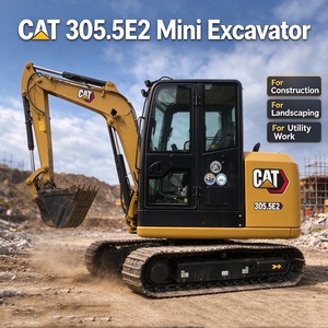 รถขุดตีนตะขาบมือสอง Caterpillar 305.5e2 คุณภาพสูง CAT 305.5e2 มินิไฮดรอลิก ขายดี ราคาถูก - Product Image 1